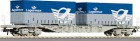 66622 Roco Flat car of AAE with 2 interchangeble flat beds "Lagermax"